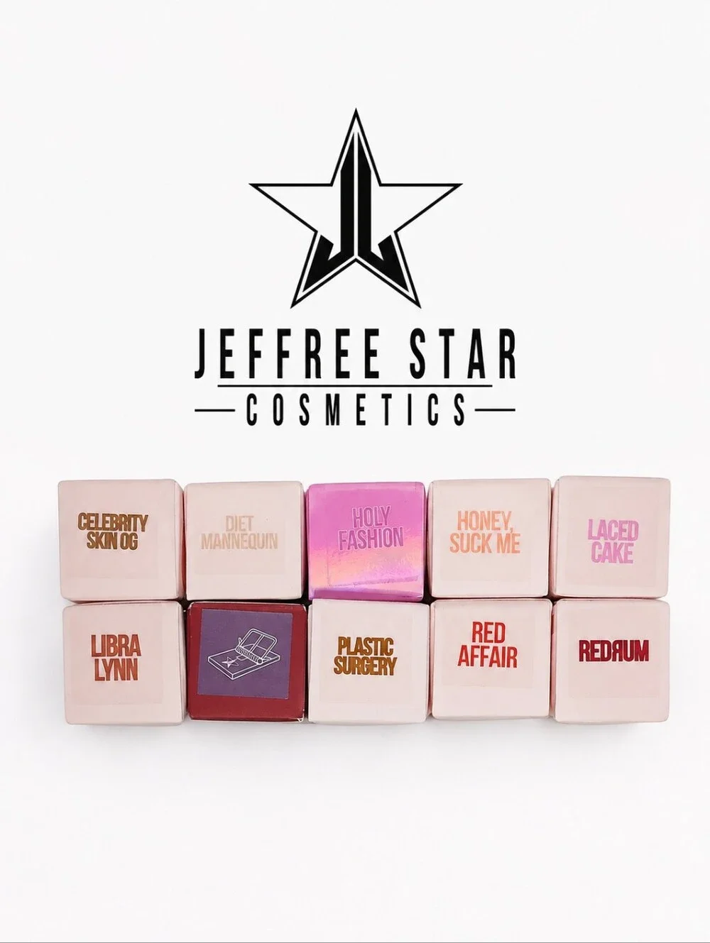 Jeffree Star Velvet Trap Lipsticks Bundle X10 Brand New Full Size